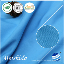 MEISHIDA 100% tela de algodón 32 * 32/130 * 70 3/1 calidad de la tela cruzada acabada